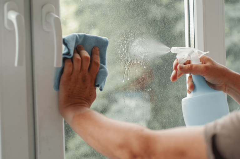 Spray natural para casa com vinagre e óleos essenciais
