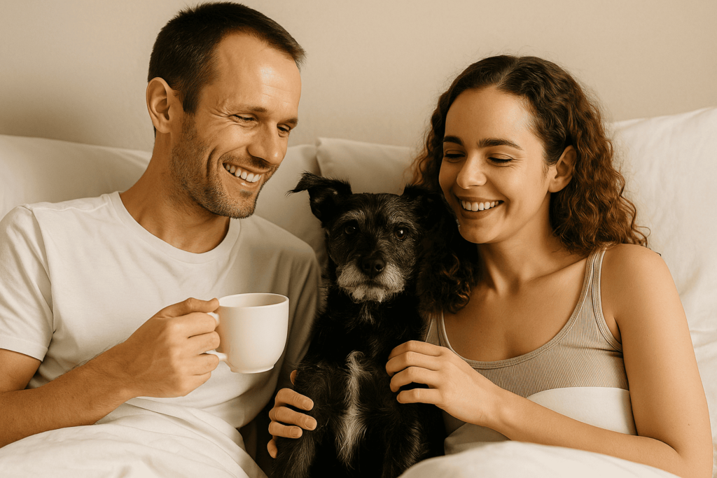 Rotina da manhã antes do celular e trabalho